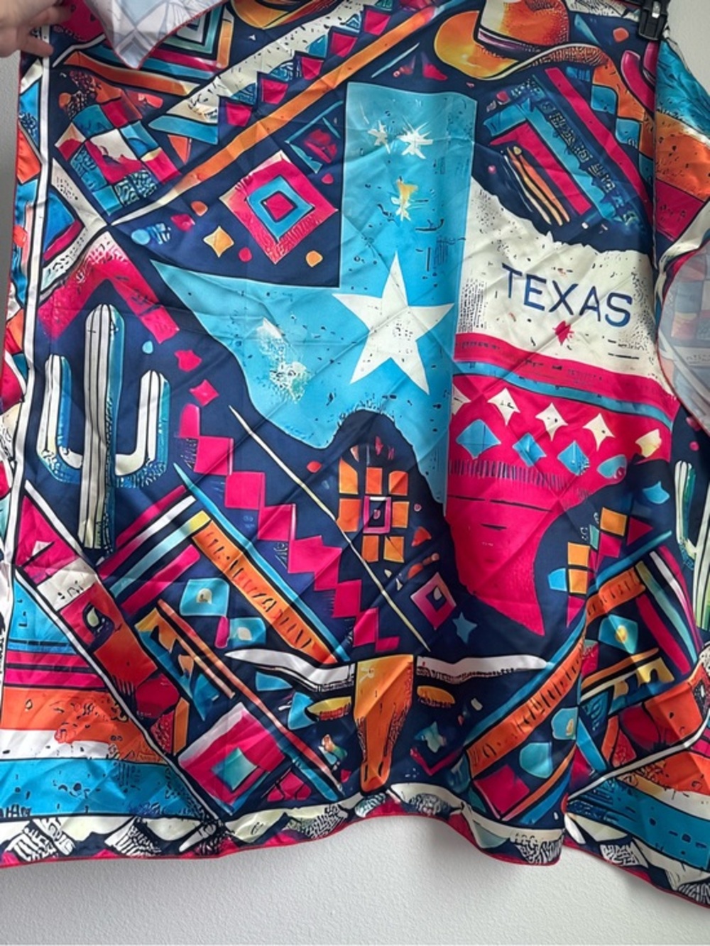 Vibrant Texas Print wildrag